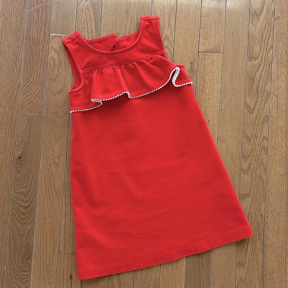 Janie and Jack red dress, size 4